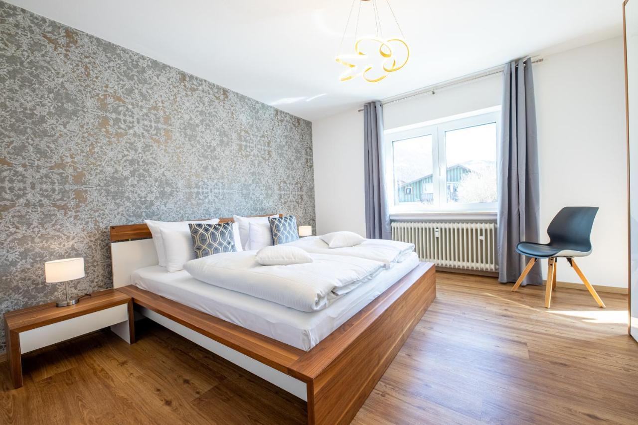 Alpenglueck Apartment การ์มิช-พาร์เทนเคียร์เชน ภายนอก รูปภาพ