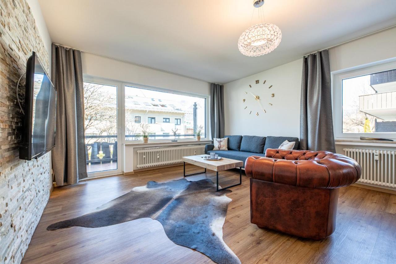Alpenglueck Apartment การ์มิช-พาร์เทนเคียร์เชน ภายนอก รูปภาพ